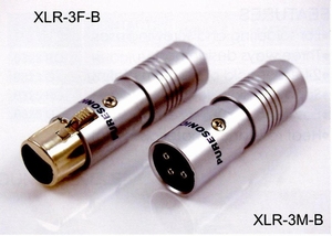 PURESONIC XLR3M+3F-G, XLR connector M+F paar, 3 pool