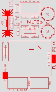 ELTIM PSFL6xx, single voltage power supply DIY kit, 6VA