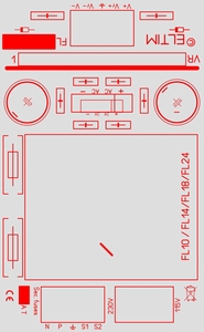 ELTIM PS-FLS30xx, symmetrische netvoeding DIY kit, 30VA