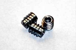 Cilinder insert M6x15mm, Stahl, Sechskant, 8st.