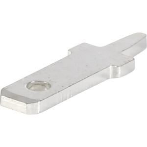 FSP-28, faston blade 2,8mm, printmontage, vertind