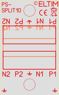 ELTIM PS-SPLIT10, connector module, 10A