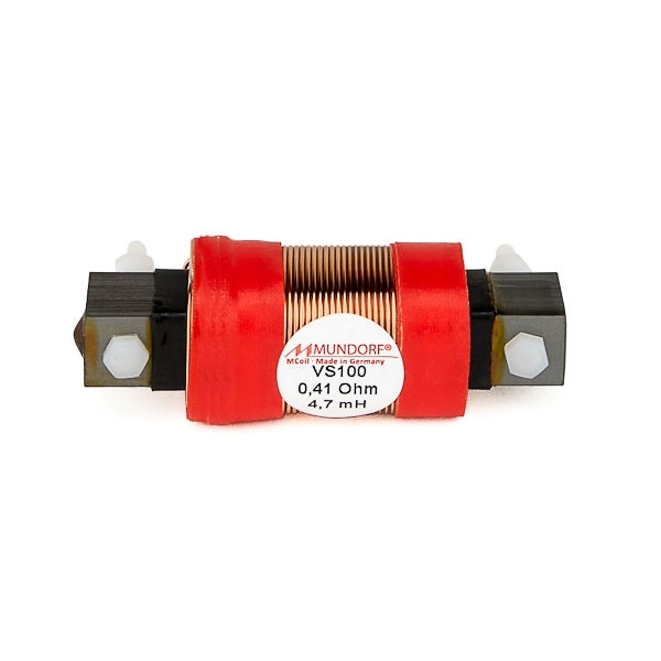 MUNDORF VS100, 12mH, ±5%, FERON I-kern, Ø1,0mm viOFC