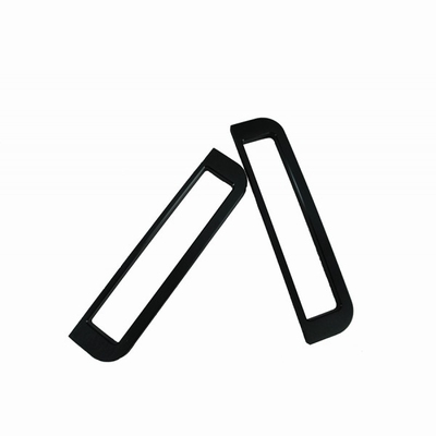 MODU 1MAN05N, milled handles  5U, black, 10mm