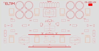 ELTIM CS-450, uitgang/stroomtrap module