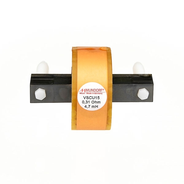 MUNDORF VSCU15, 2,7mH, ±2%, I-kern folie spoel, 22mm OFC fol