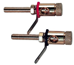 IT K11-45AU, Binding post pair, gold plated