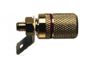 IT K10RT/AU, Terminal, red , verguld, 50 st.