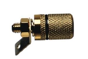 IT K10SW/AU, Terminal, zwart , verguld, 50 st.