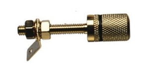 IT K30SW/AU, Terminal, zwart , verguld, 50 st.