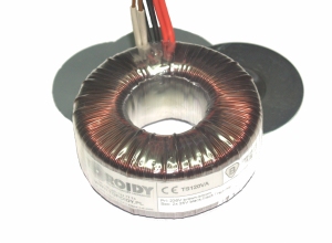 TOROIDY TTS0100, 2x 25Vac, 100VA toroidal transformer
