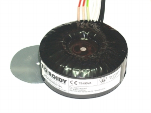 TOROIDY TTSA0150, 2x45Vac, 150VA Audio Grade toroidal transformer