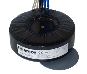 TOROIDY TTSA0500, 2x 35Vac, 500VA Audio Grade toroidal transformer