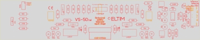 ELTIM VS-50bal, Input/Voltage stage module, reference quality