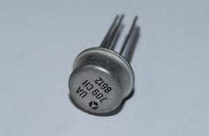 uA710c,  8P rnd, IC, Linear, UNIQUE!