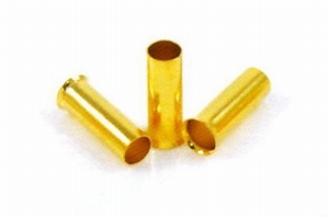 PURESONIC ES-12, Cable end sleeve, 24k gold plated, 4,0mm²