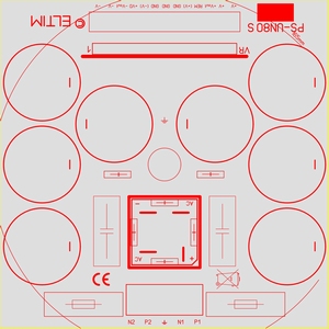 ELTIM PS-UN80S RND, Power Supply ±80V, 25A max
