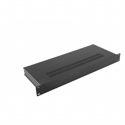 MODU Slimline 1SL01170N, 1U/19" Schwartzes Front, 435x177x42