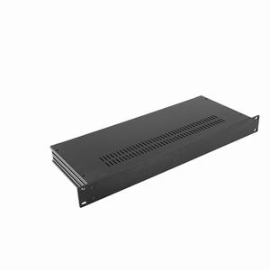 MODU Slimline 1SL01170N, 1U/19" black front, 435x177x42mm