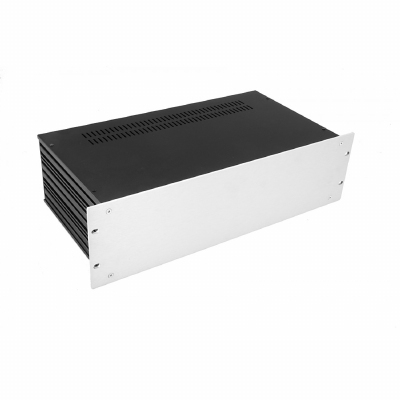 MODU Slimline 1SL03230B, 3U/19" silver front, 435x237x122mm