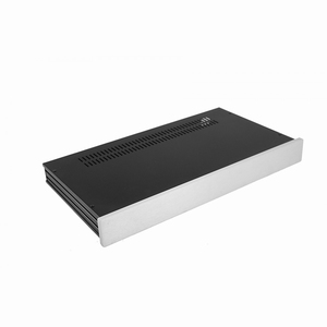 MODU Slimline 1NSL01230B, 10mm silver front, 435x243x42mm