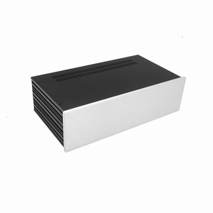 MODU Slimline 1NSL03230B, 10mm Silbener Front, 435x243122mm