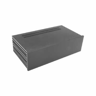 MODU Slimline 1NSL03230N, 10mm black front, 435x243x122mm