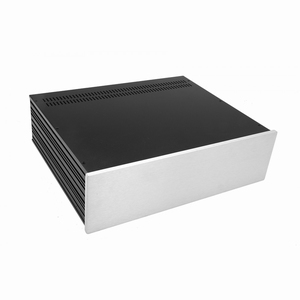 MODU Slimline 1NSL03350B, 10mm silver front, 435x363x122mm