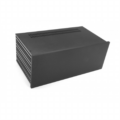 MODU Slimline 1NSL04230N, 10mm zwart front, 435x243x167mm