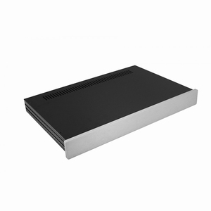 MODU Slimline 1NSLA01280B, 10mm Silbener Front, 435x293x44mm