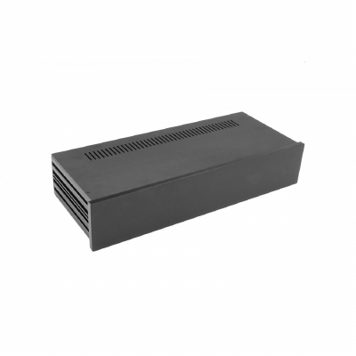 MODU Slimline 1NSLA02170N, 10mm zwart front, 435x183x84mm