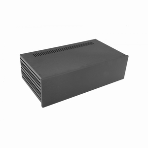 MODU Slimline 1NSLA03230N,10mm black front, 435x243x124mm