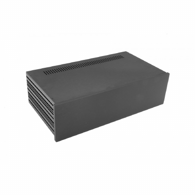 MODU Slimline 1NSLA03230N,10mm Schwartzes Front, 435x243x124