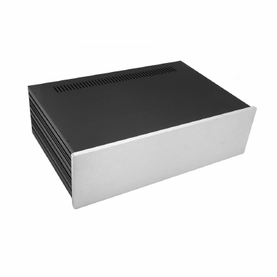 MODU Slimline 1NSLA03280B,10mm Silbener Front, 435x293x124mm