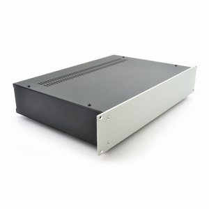 MODU Pesante 1PS02PB, 2U/19" Silbener Front, 435x307x82mm