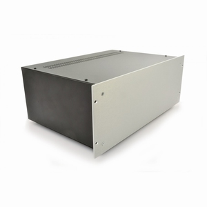 MODU Pesante 1PS04PB, 4U/19" Silbener Front, 435x307x167mm