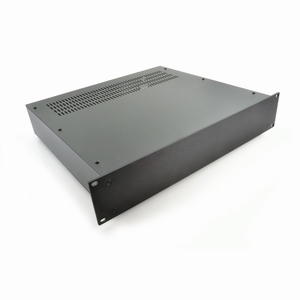 MODU Pesante 1PS02P400N, 2U/19" Schwartzes Front, 435x407x82