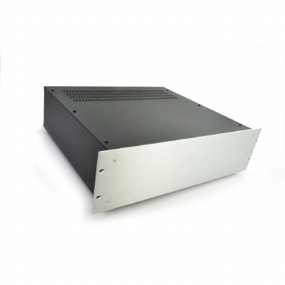 MODU Pesante 1PS03P400B, 3U/19" zilver front, 435x407x122mm
