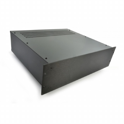 MODU Pesante 1PS03P400N, 3U/19" Schwartzes Front, 435x407x12