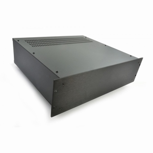 MODU Pesante 1PS03P400N, 3U/19" zwart front, 435x407x122mm