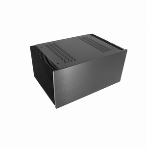 MODU Dissipante 1NPD04300N, 10mm Schwartzes Front, 448x313x1