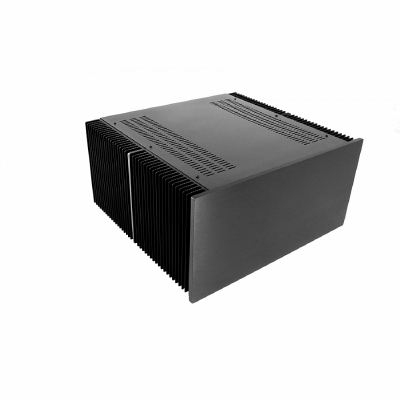 MODU Dissipante 1NPD04400N, 10mm Schwartzes Front, 448x413x1