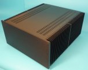 MODU Dissipante 1NPD05500N, 10mm black front, 448x513x212mm