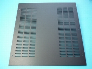 MODU Dissipante serie alu top paneel, zwart, 400mm