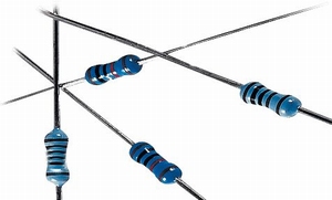 YAGEO MOX Metalfilm resistor 10-99,9ohm, 0,1% tolerance, 0,6