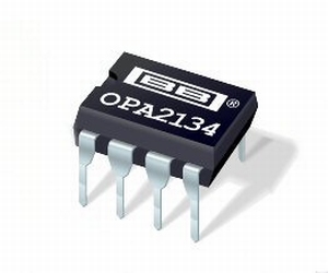 TI OPA2134PA dual opamp, DIP8