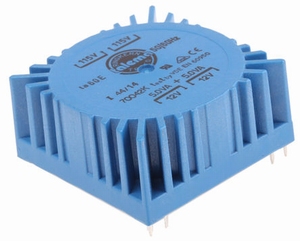 TALEMA Toroidal trafo, 10VA, 2x115V>2x12V