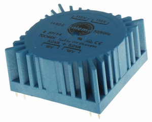 TALEMA Toroidal trafo, 10VA, 2x115V>2x18V