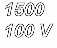 MUNDORF MLGO, 1500uF/100V ±20%, Elektrolytische cond.