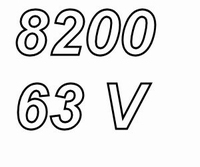 MUNDORF MLGO, 8200uF/63V, ±20%, Elektrolytische Kondensator
